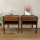 Vintage teak bedside tables – Gillis Lundgren “System” – IKEA 1960