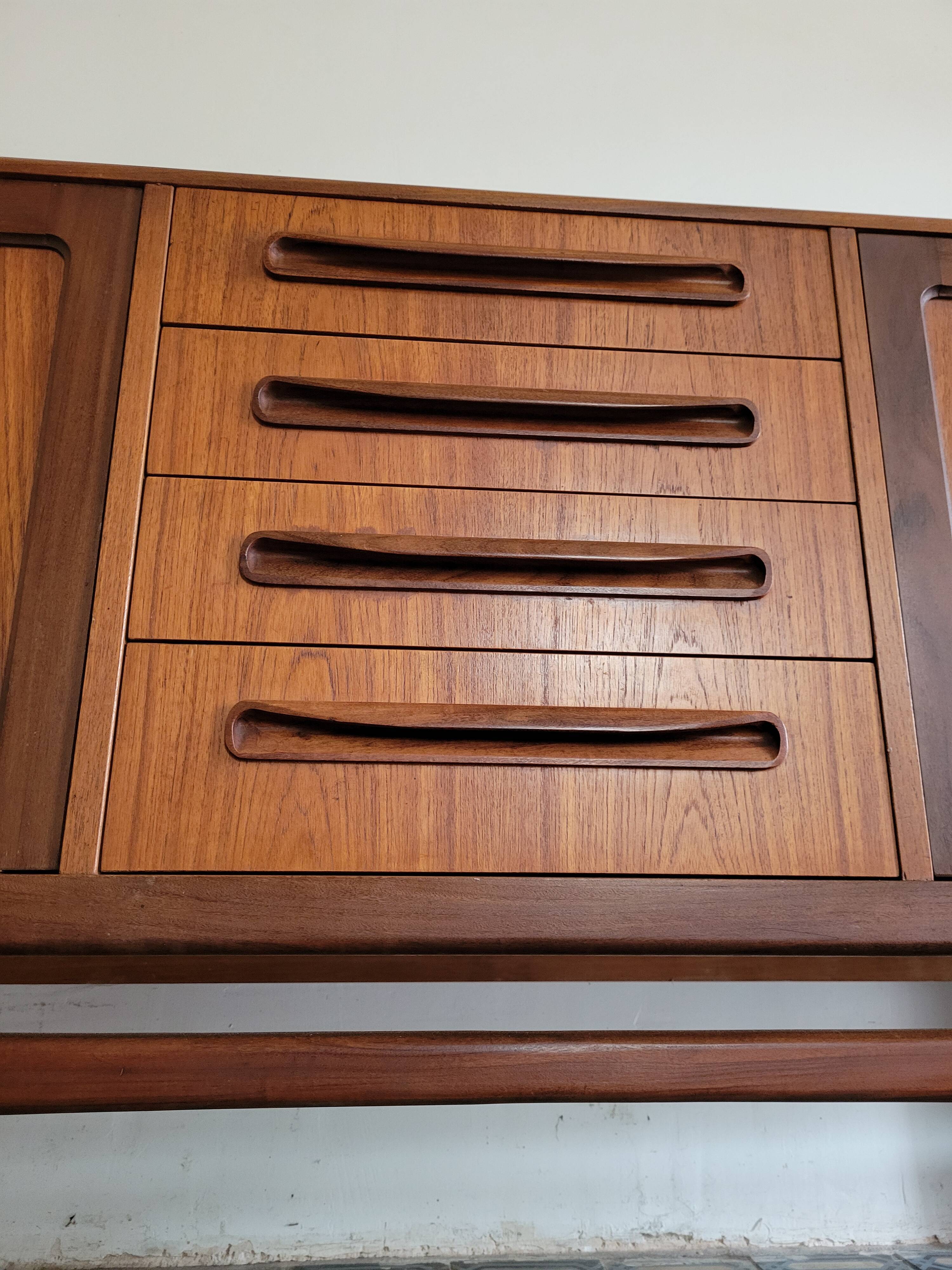 Enfilade en teck par  victor wilkins, G-Plan