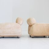 Vintage Italian armchairs 1970s , set of 2