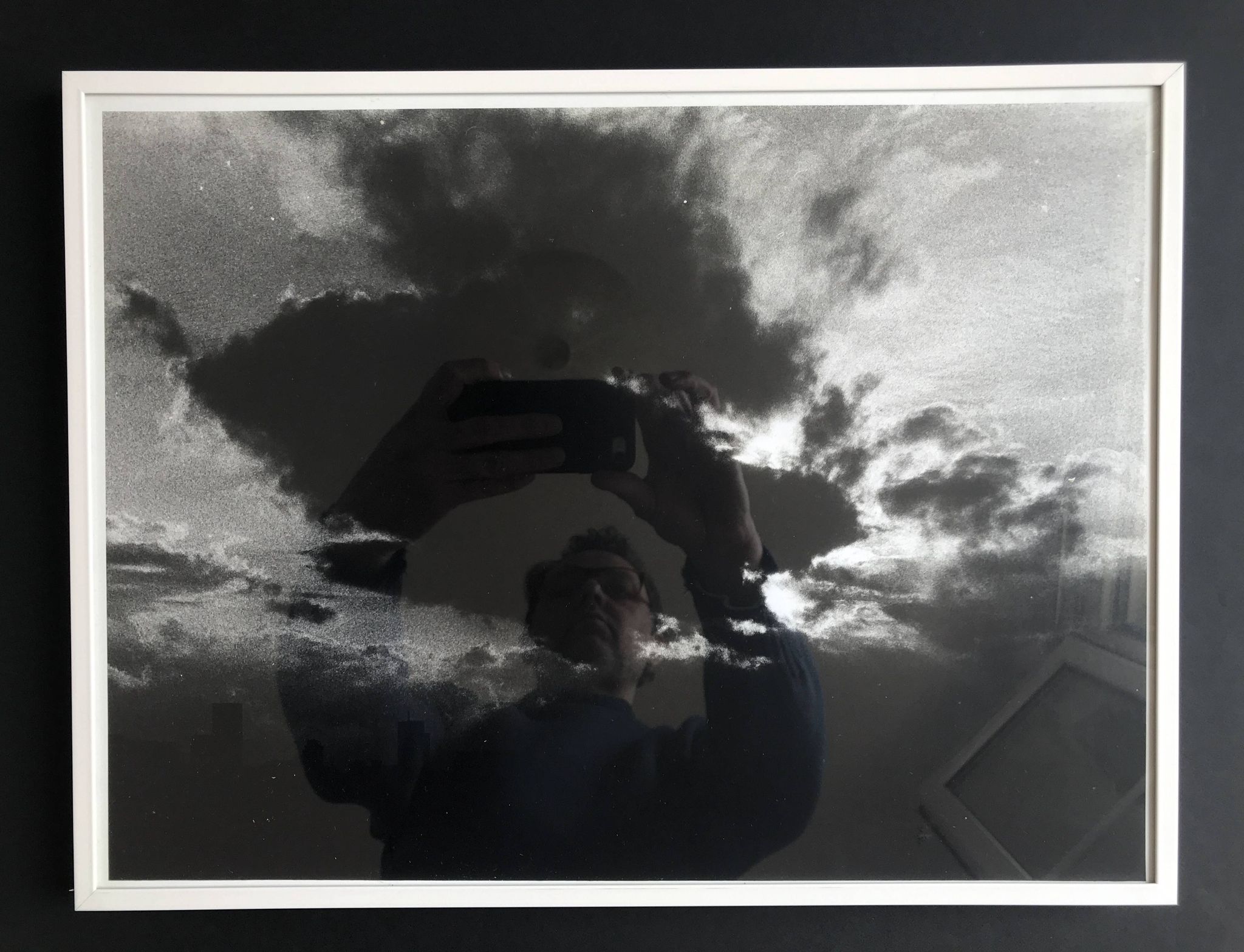 Rosine nusimovici, untitled (cloud iii), c 1980. black and white silver print