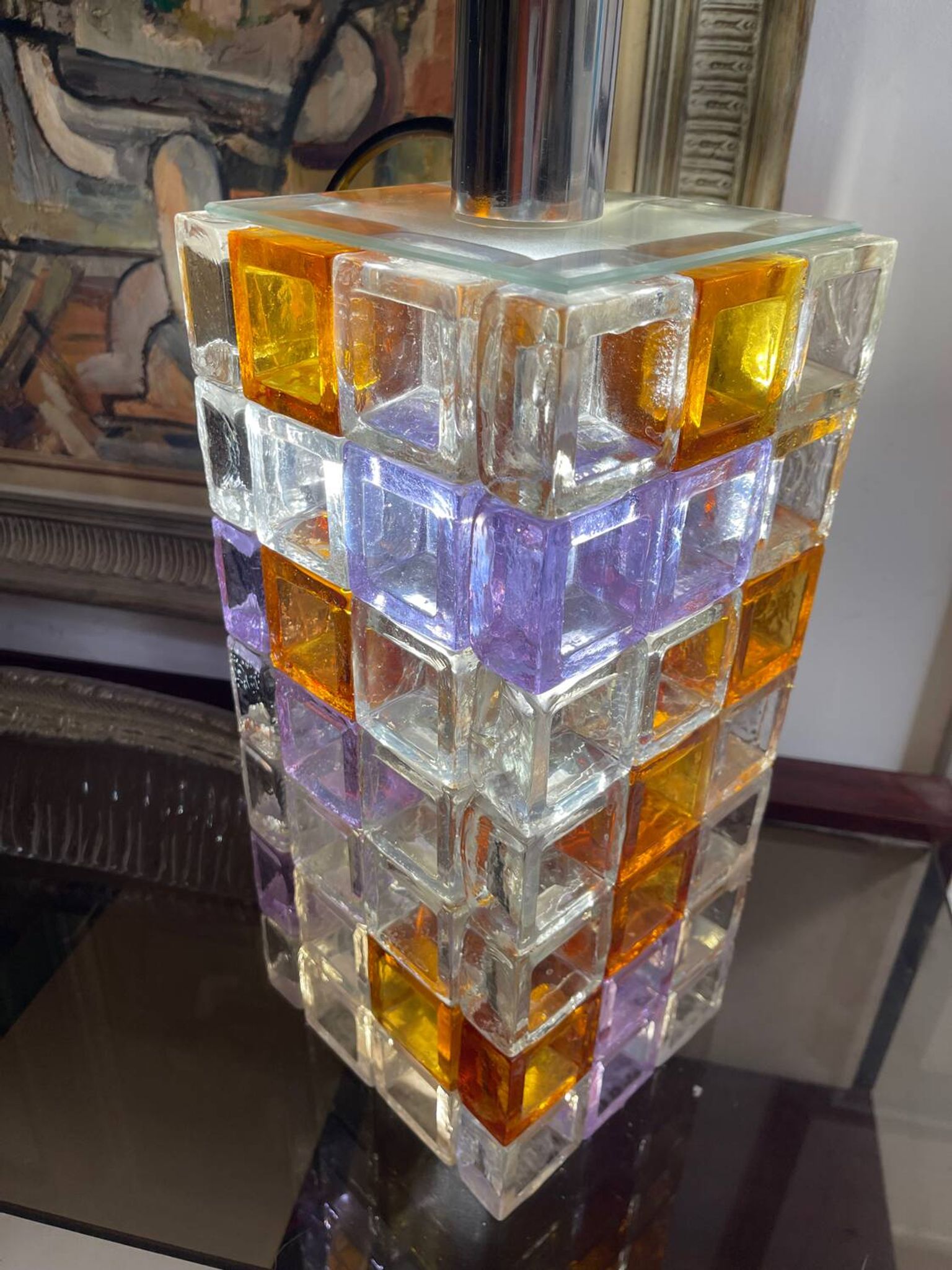 Albano Poli for Poliarte model XXL Murano glass, Italy 1970s