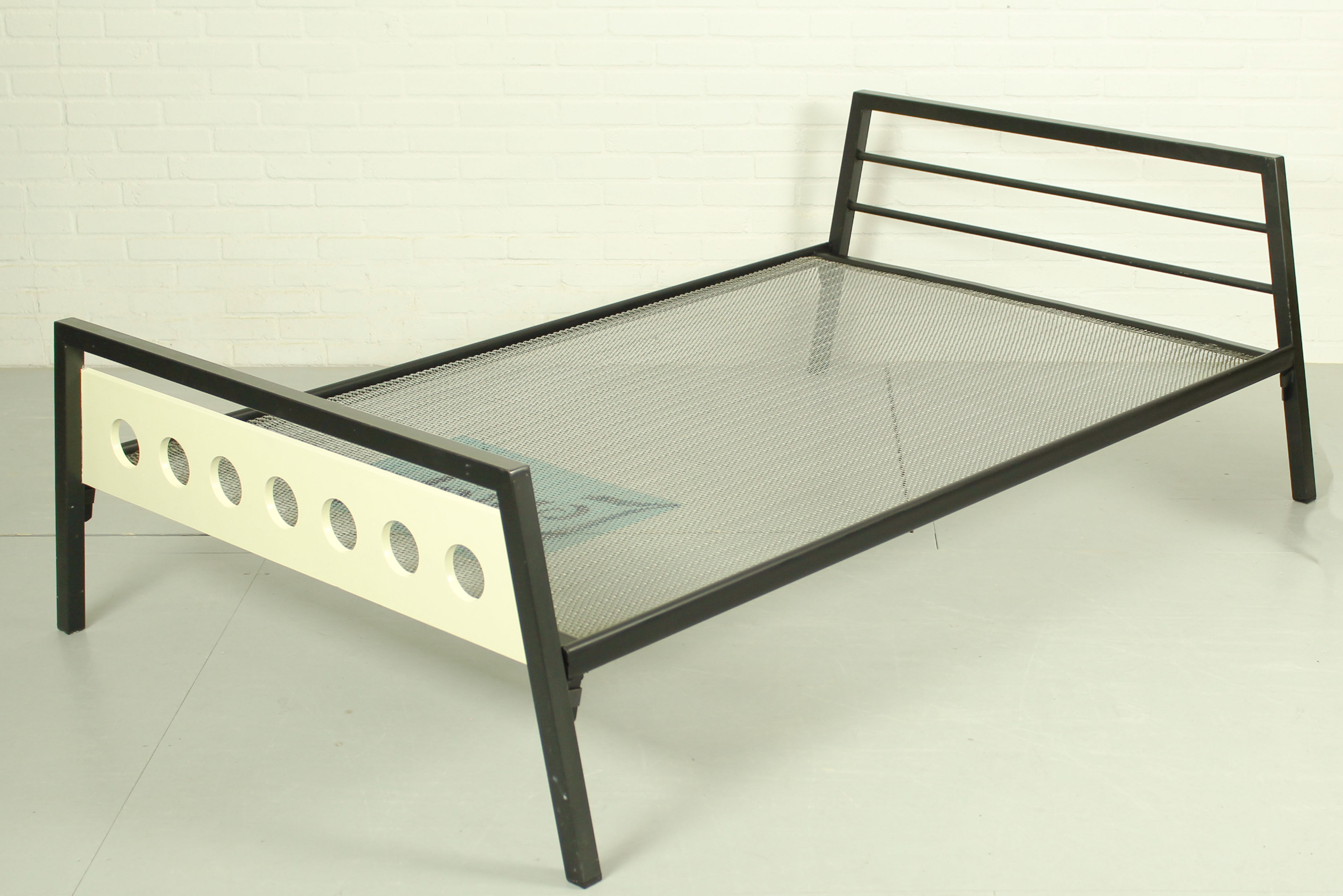 Rob Parry and Emile Truijen Bed, Chair and Nightstand for Dico series "Kamer 56", 1950s