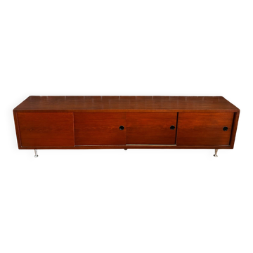 Enfilade vintage double face années 60 – Buffet séparateur de pièce –