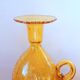 Riom bubble blown glass candle holder, 1960