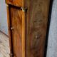 Empire period walnut bedside table or nightstand circa 1800