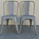 Vintage tolix metal chairs model A