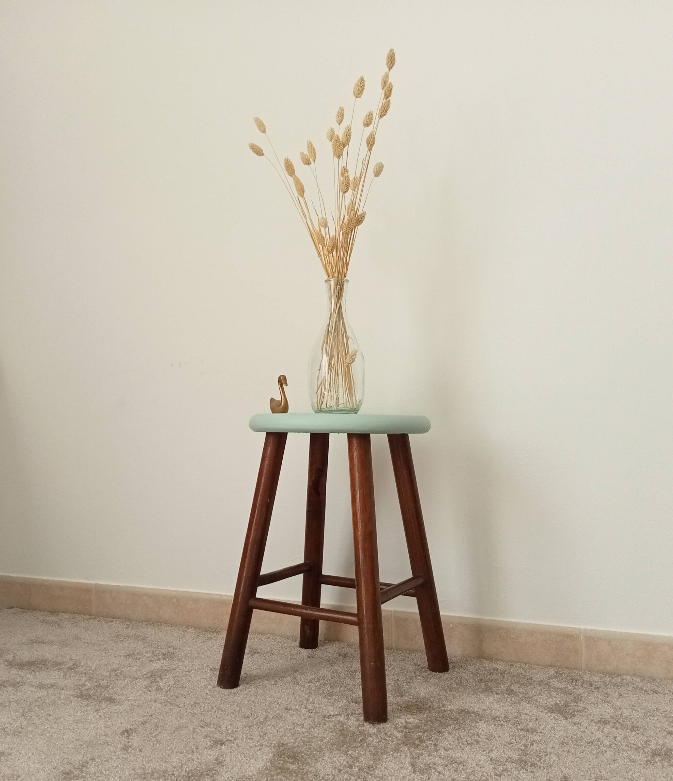 Vintage wooden stool