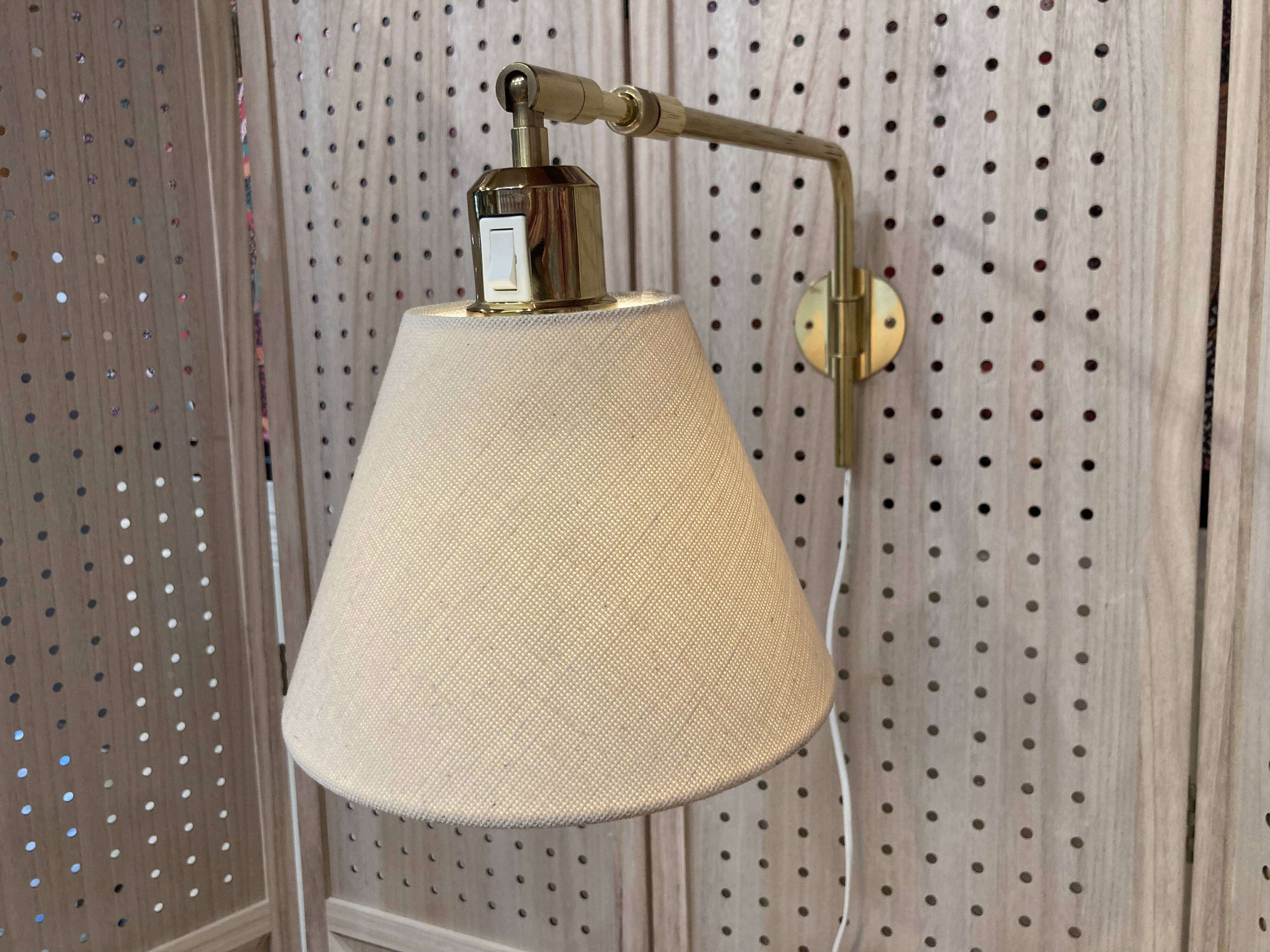 LARGE TELESCOPIC APPLIQUE SCANDINAVIAN DESIGN 1960.