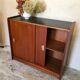 Meuble de rangement  vintage portes coulissantes