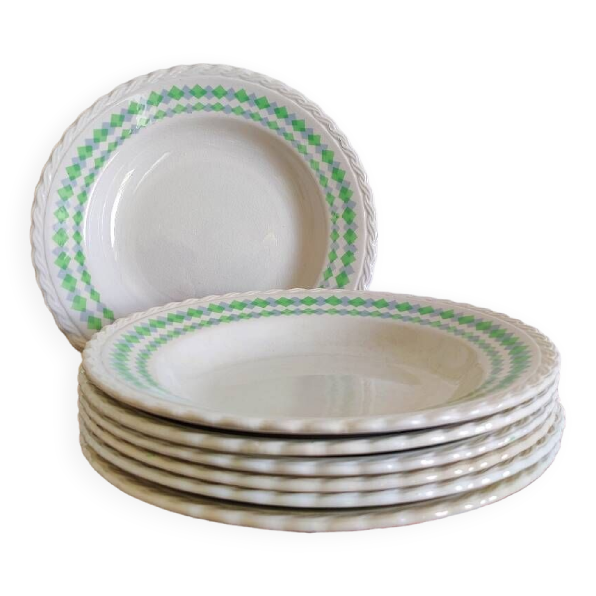 Amandinoise soup plates
