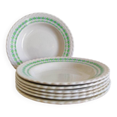 Assiettes creuses l'Amandinoise