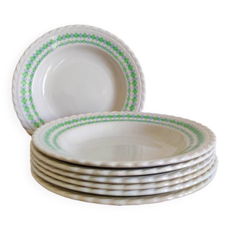 Amandinoise soup plates