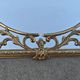 Hollywood Regency Wall Mirror in Brass, Neoclassical Style, 1950s