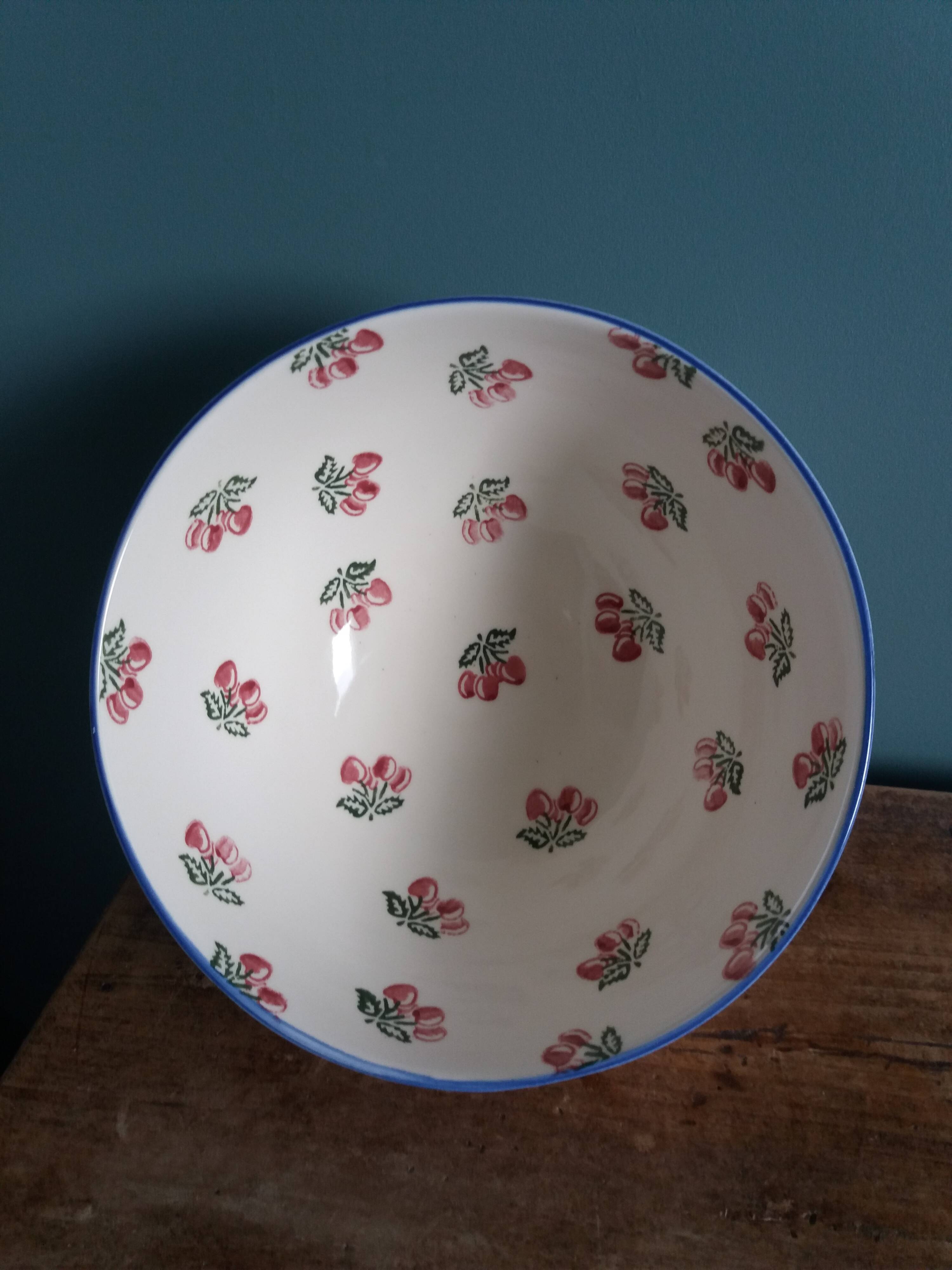 Brixton Pottery England Salad Bowl