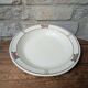 Round hollow serving dish in Salins earthenware model Nénuphar 28.5cm