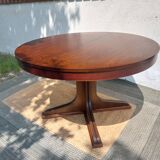 round table with central leg and extension, Baumann design