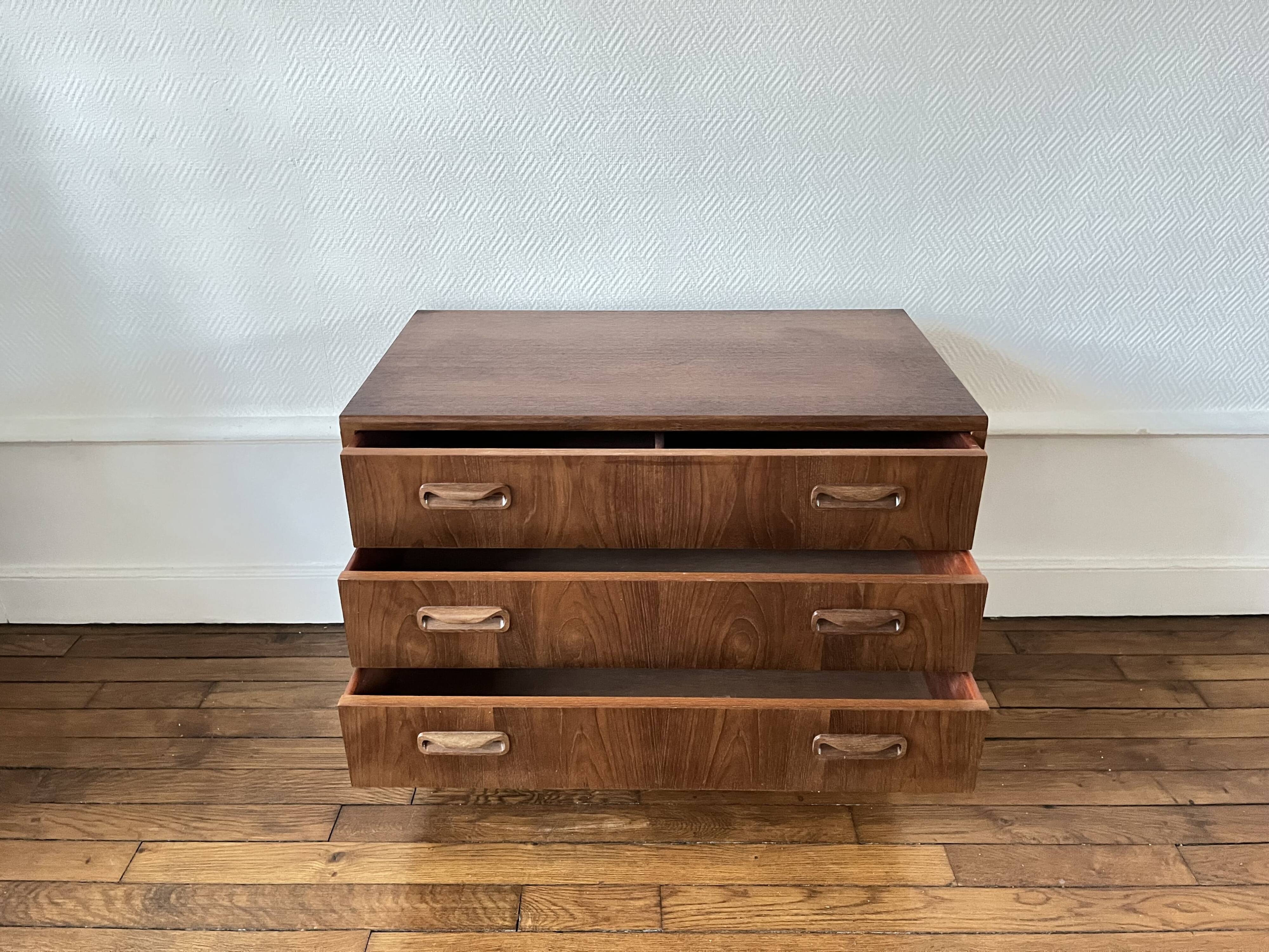 G-Plan Vintage English Teak Chest of Drawers