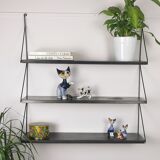 Vintage metal shelf