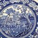 Set of 6 talking plates Villeroy&Boch Rusticana Bleues