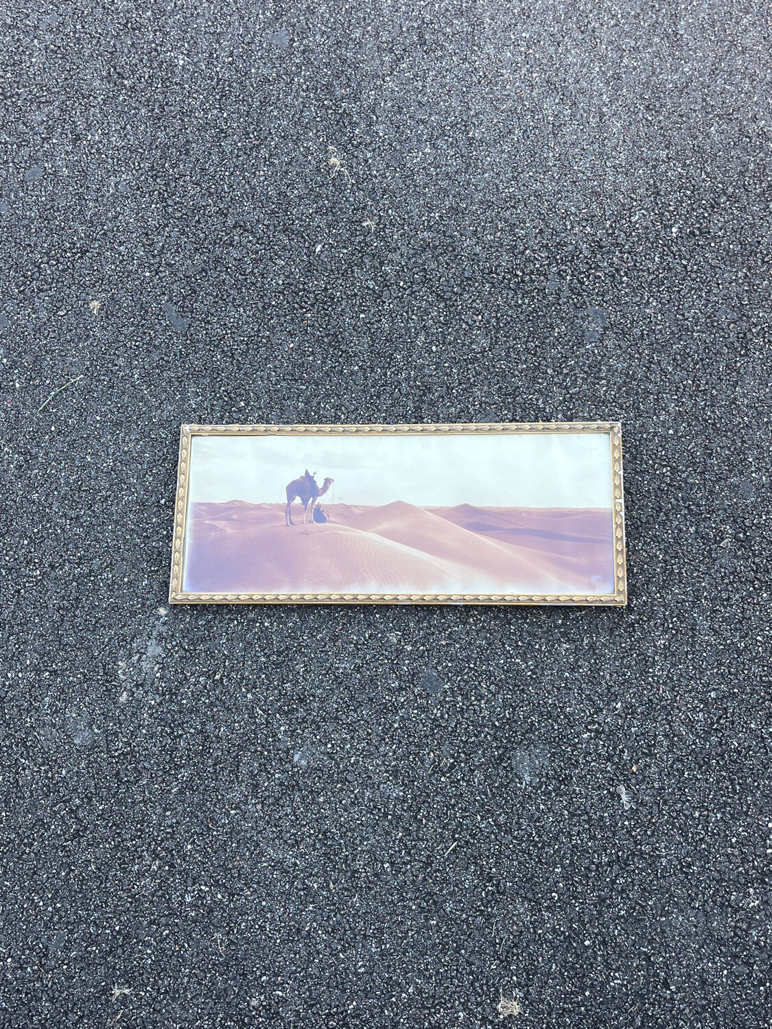 Old photograph from 1920 signed by Alexandre Bourgault, an Orientalist.