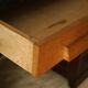 Vintage oak pedestal desk