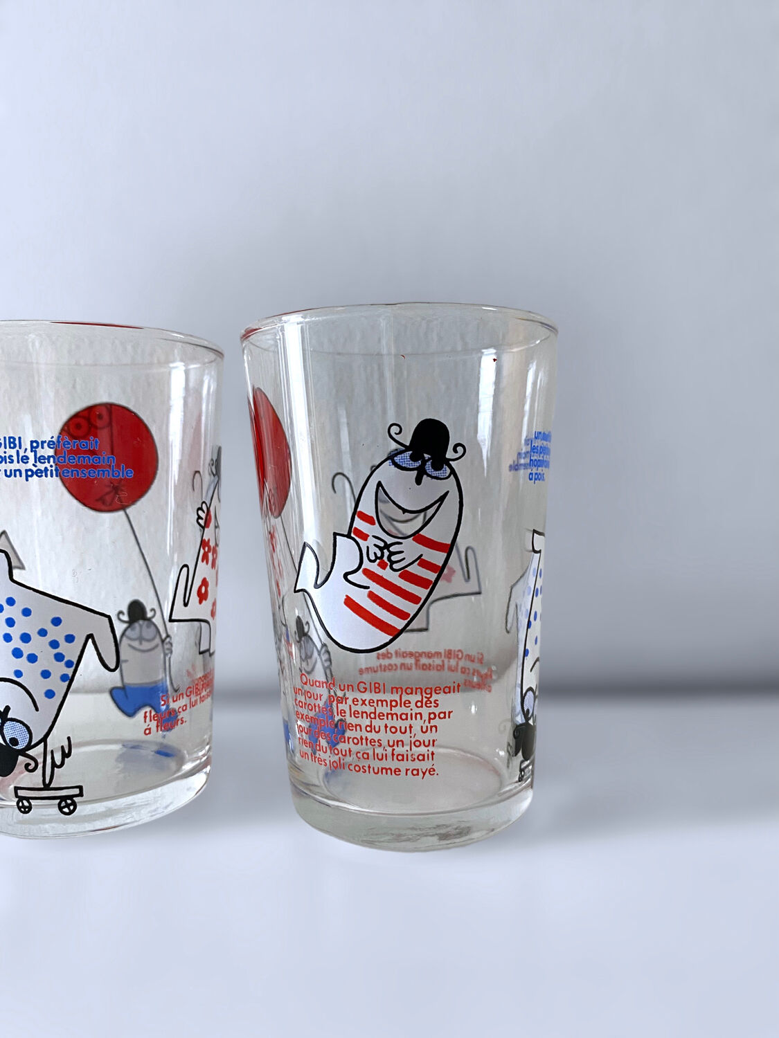 4 collector's glasses The Shadoks