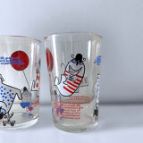 4 collector's glasses The Shadoks