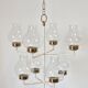 Hans Bergström, Chandelier "Ofir Octav" by Ateljé Lyktan, Modern Scandinavian