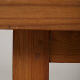 Solid wood coffee table, 1960s