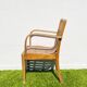 Vintage 60s wooden children's armchair