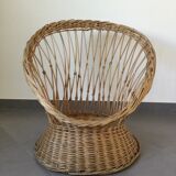 Fauteuil en rotin