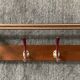 Scandinavian coat rack wardrobe in teak from the 1960s.
