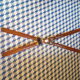 Vintage wooden skis 2.10 m