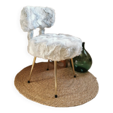 Armchair Vintage moumoute Pelfran