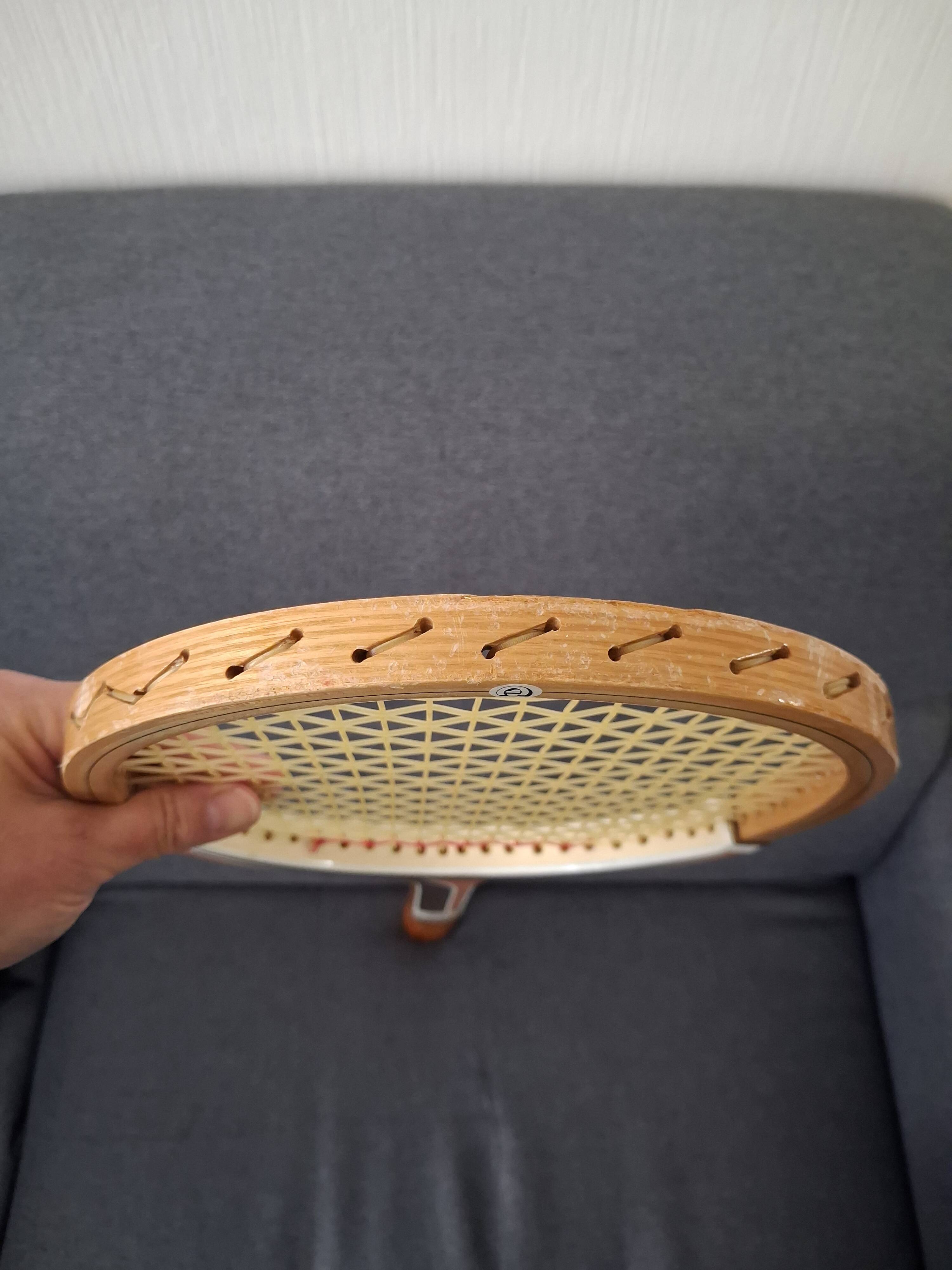 Dunlop Court Ace tennis racket Mark Cox