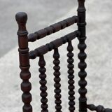 Chair called Bobbin in stained oak, 1930