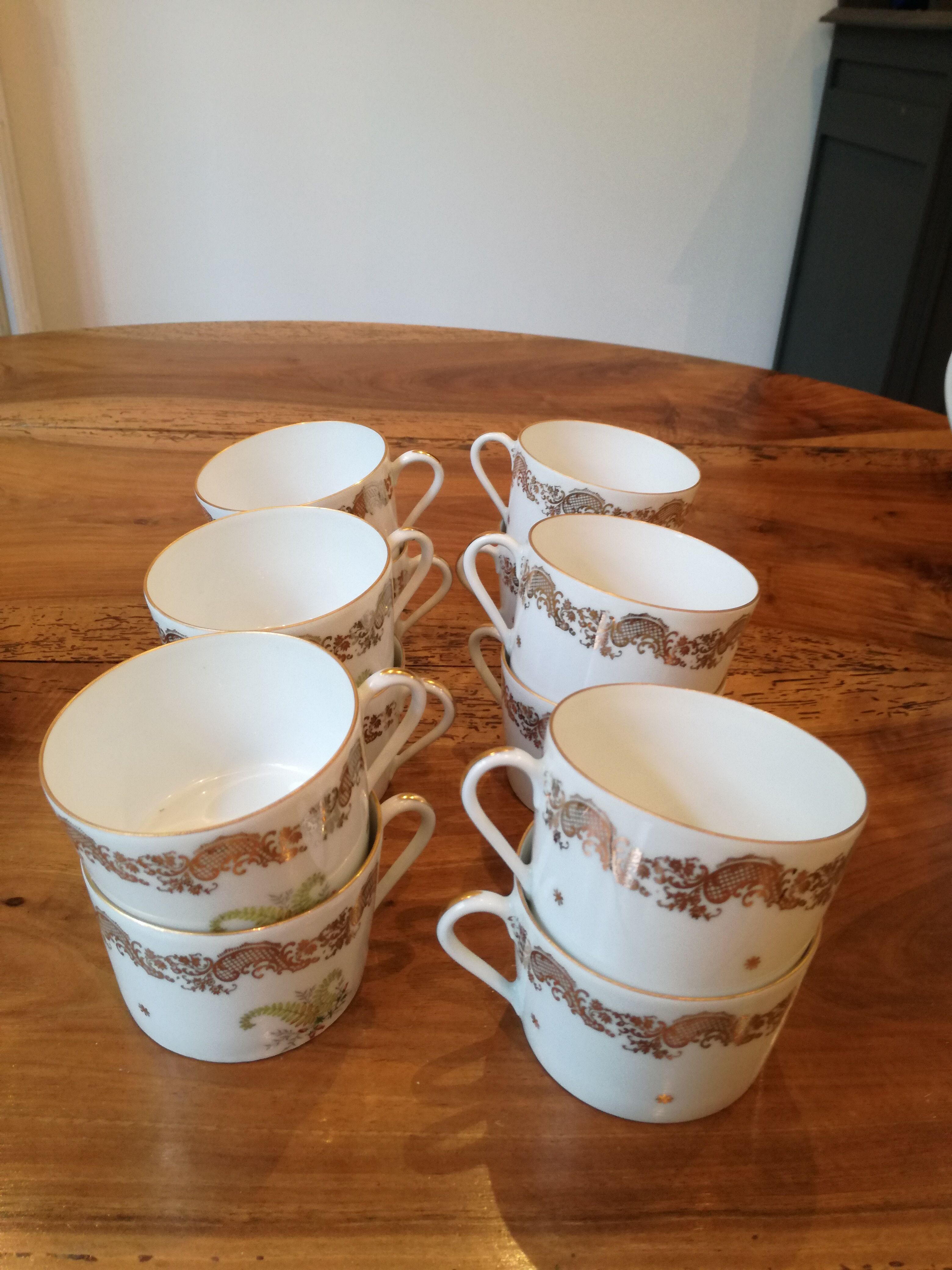 Limoges porcelain tea and coffee service