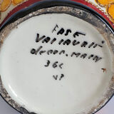 Ceramic vase by Vallauris