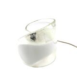 Murano blown glass sculptural table lamp, La Murrina Italy 1970s