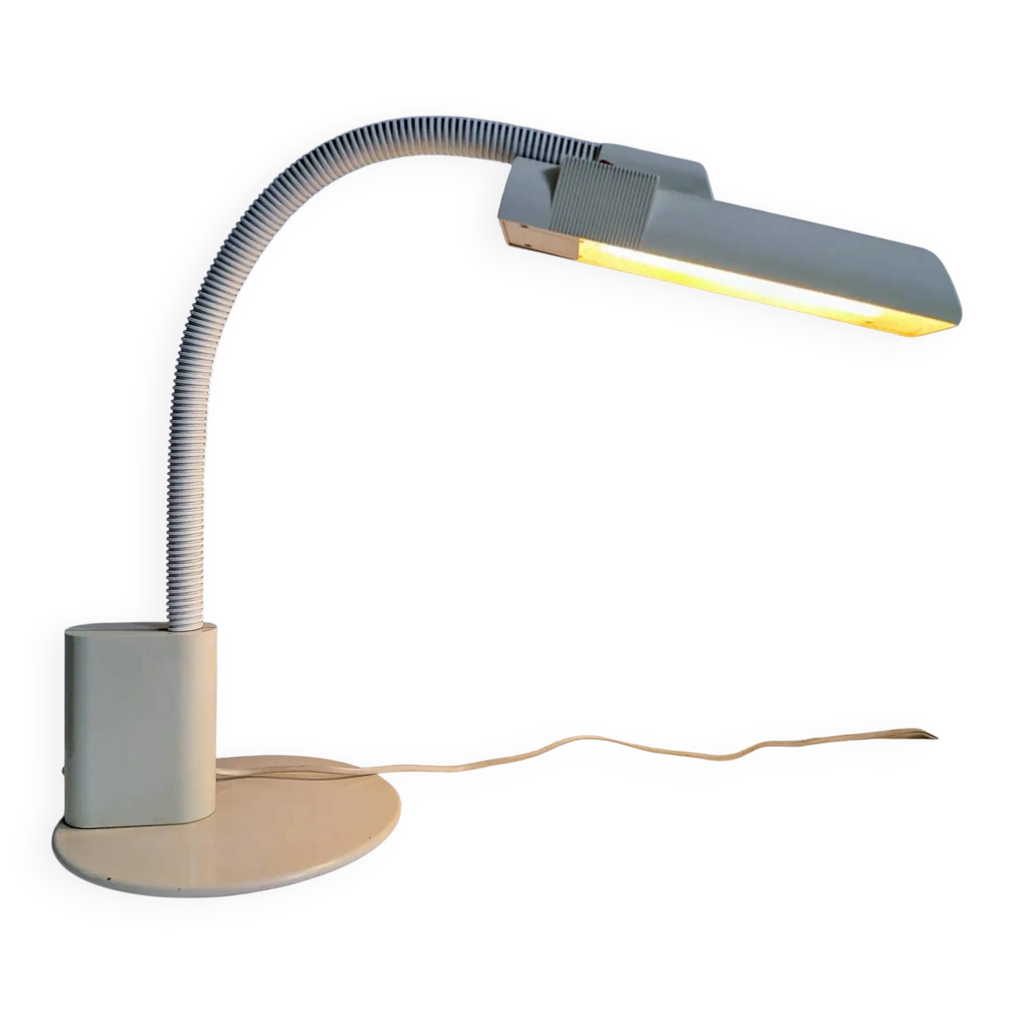Vintage gooseneck desk lamp