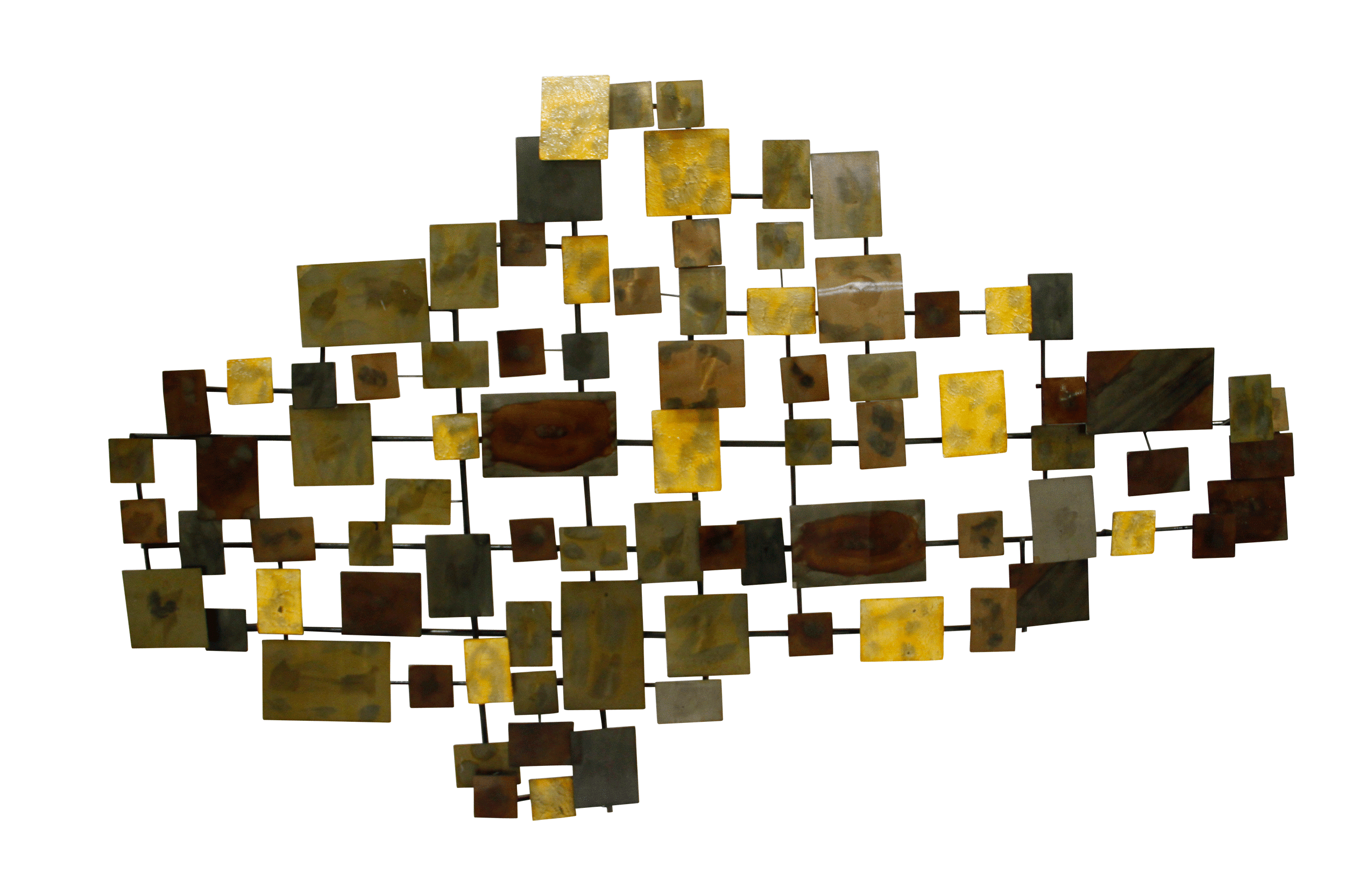 Brutalist wall art / bed head piece