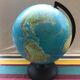 Former earth globe Tecnodidattica Orion 30 made in Italy vintage