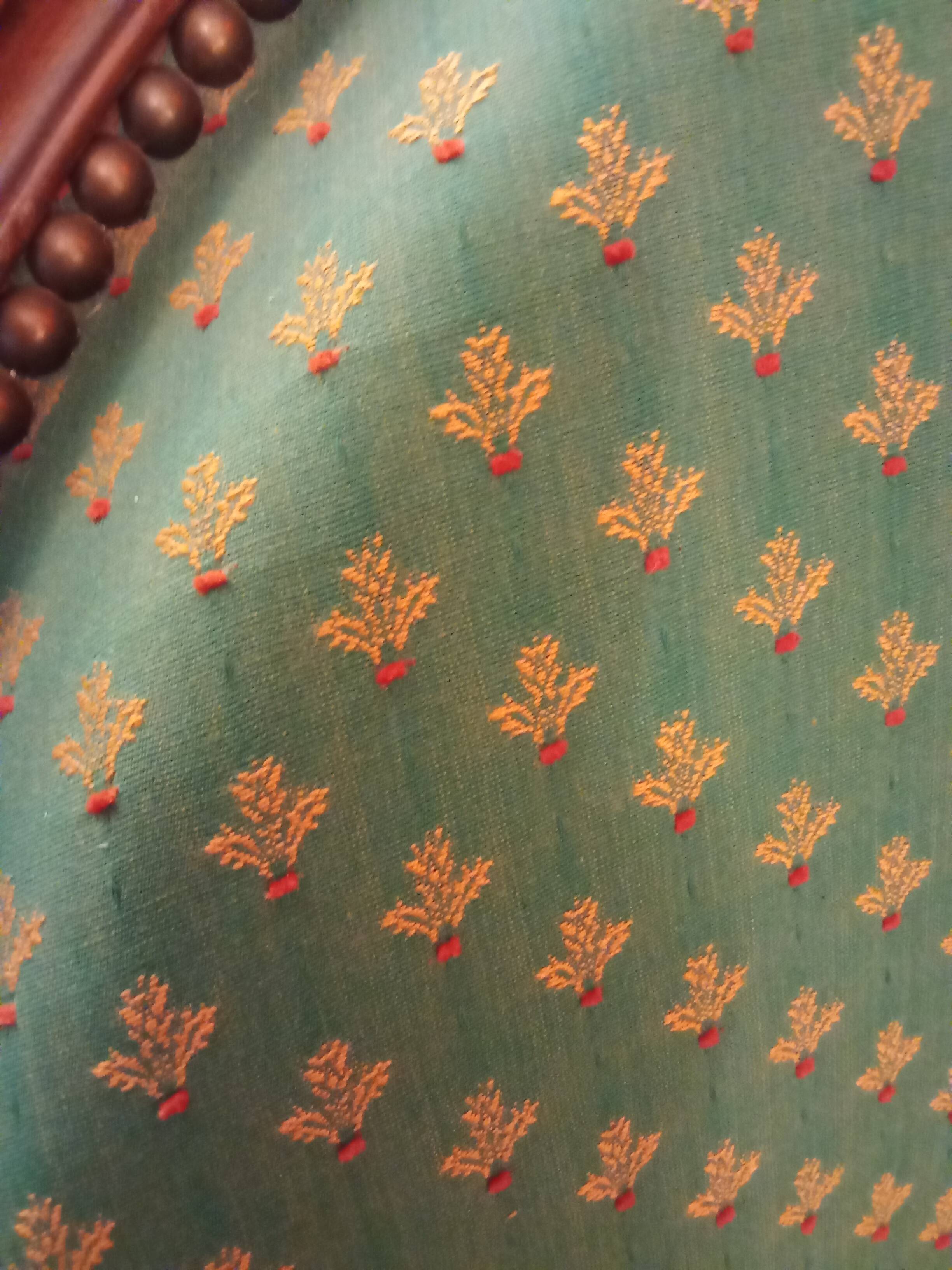 Ancienne banquette et ses deux chaises ancien salon  style Louis XV