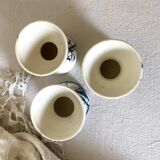 Old diabolo iron earth egg cups