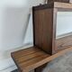 Etagère en chêne des années 40 Reconstruction