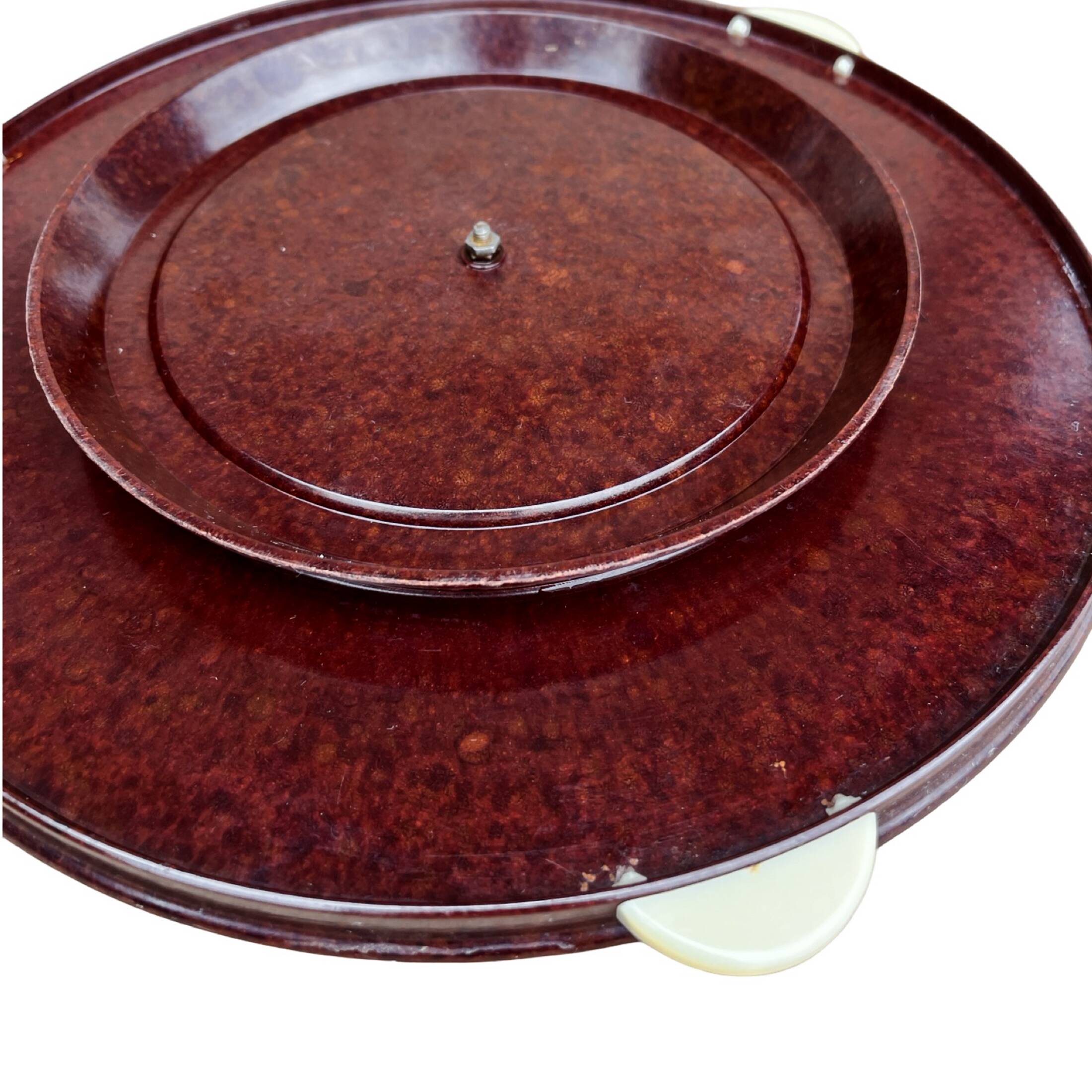 Art Deco Bakelite Kreutz Turntable, Germany, 1930s.