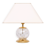Crystal Ball Table lamp Hollywood Regency Germany 1970s