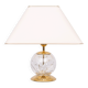 Crystal Ball Table lamp Hollywood Regency Germany 1970s