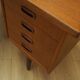 Teak desk, Danish design, 1970s, made in Denmark