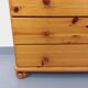 Commode en pin vintage des années 70